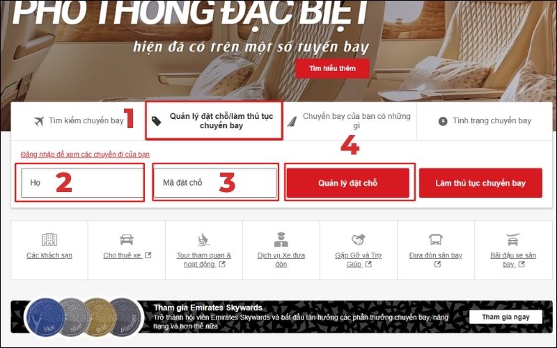 Xin visa Dubai trên web