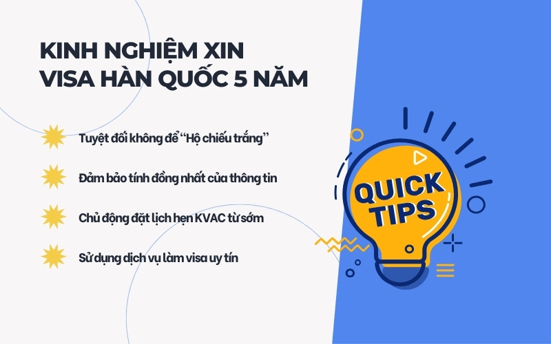 Kinh nghiệm xin visa