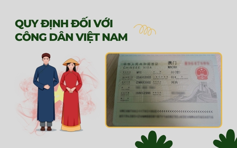 Visa Macau với công dân Việt Nam