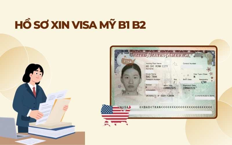 Hồ sơ visa Mỹ B1 B2