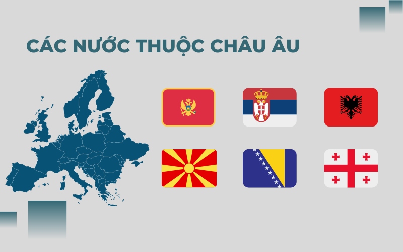 Visa Mỹ đi được những nước nào Châu Âu