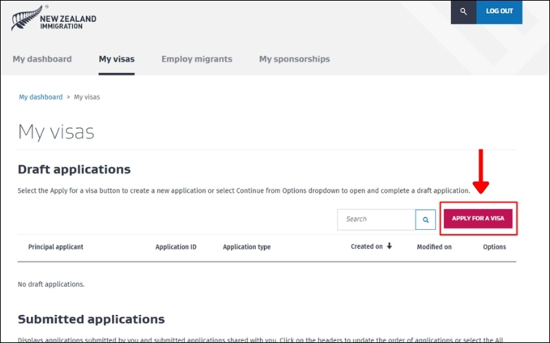 Apply visa New Zealand