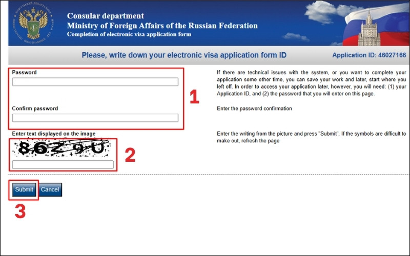 Tài khoản visa Nga