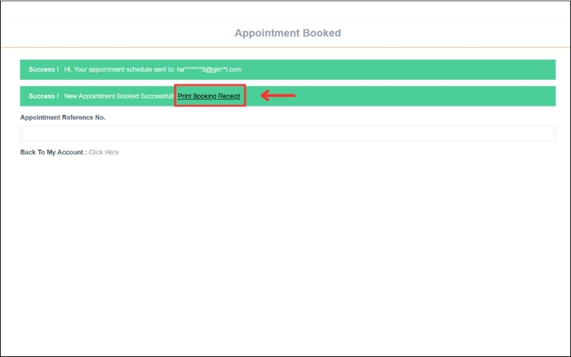 In phiếu hẹn visa Slovakia