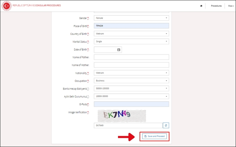 Thông tin visa Thổ Nhĩ Kỳ