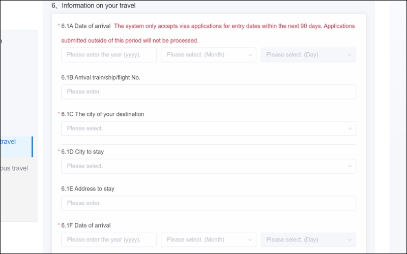 Mục đích chuyến đi