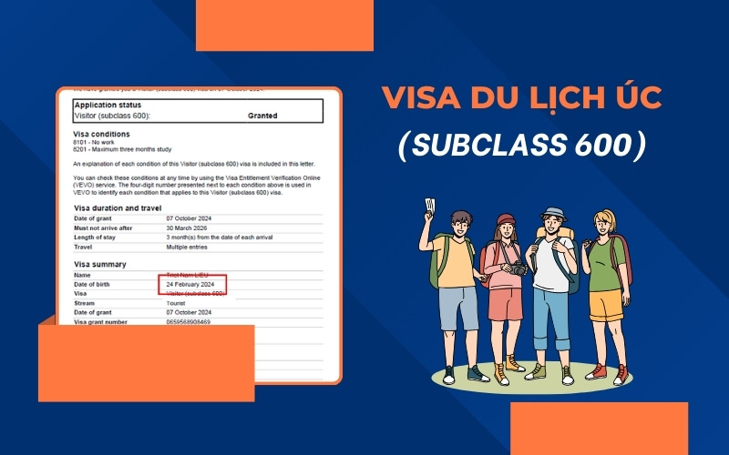 Visa Úc du lịch