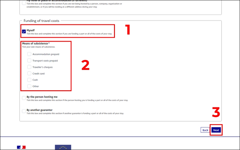 Chọn hình thức thanh toán
