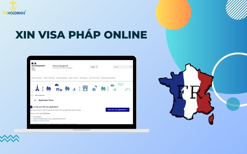 Xin visa Pháp online