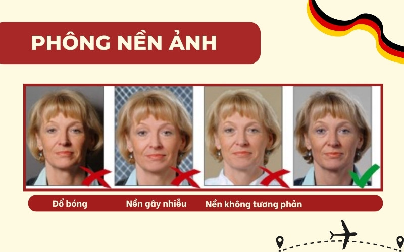 Phông nền ảnh visa Đức