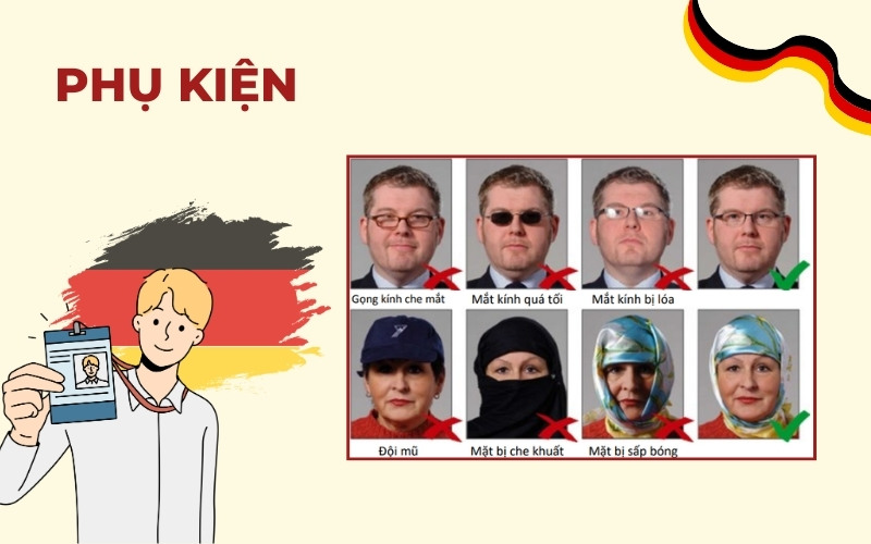 Phụ kiện ảnh visa Đức