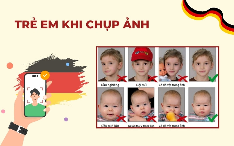 Trẻ em khi chụp ảnh