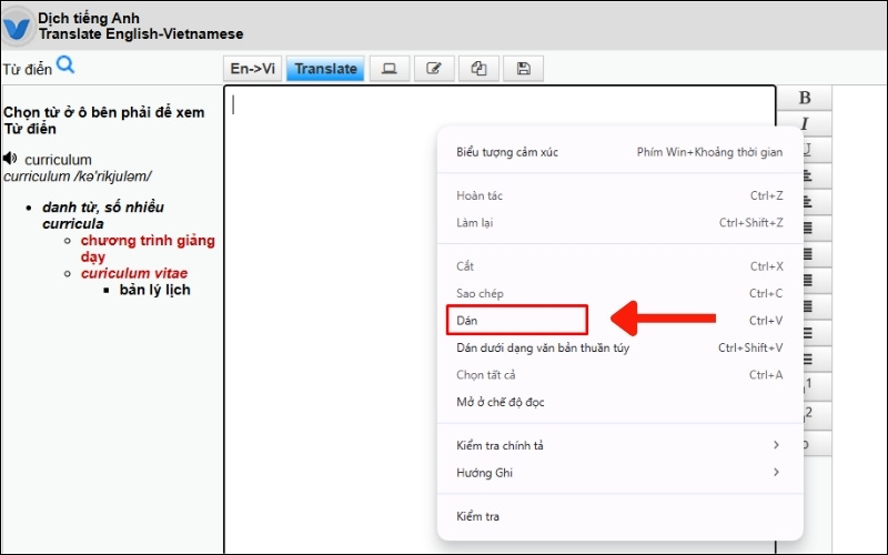 Dán dịch file PDF tiếng Anh sang tiếng Việt