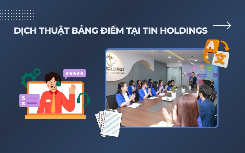 Dịch vụ dịch thuật bảng điểm
