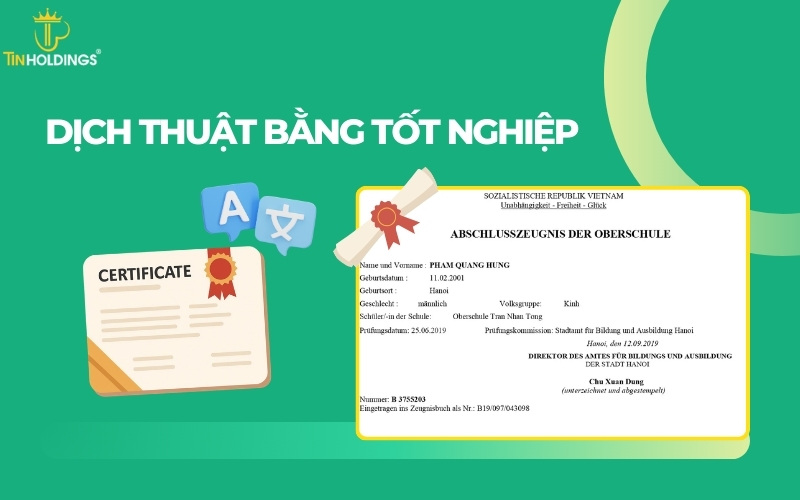 Dịch thuật bằng tốt nghiệp
