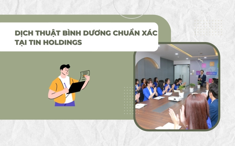 Dịch vụ dịch thuật Bình Dương
