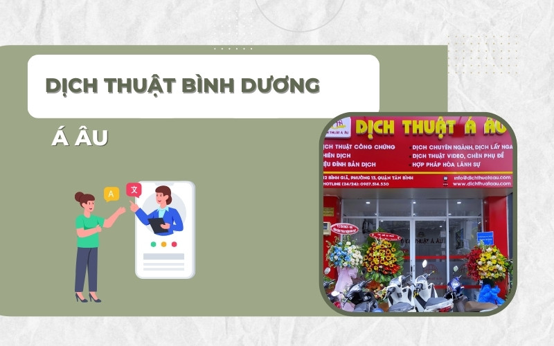 Dịch thuật Bình Dương Á Âu