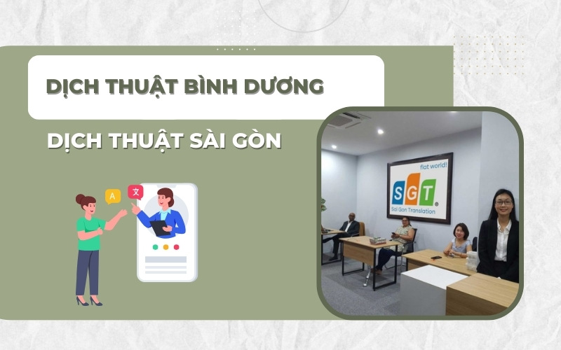 Dịch thuật Bình Dương Dịch thuật Sài Gòn