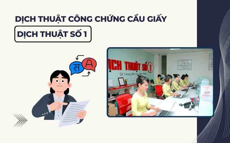 Dịch thuật tại Dịch thuật Số 1