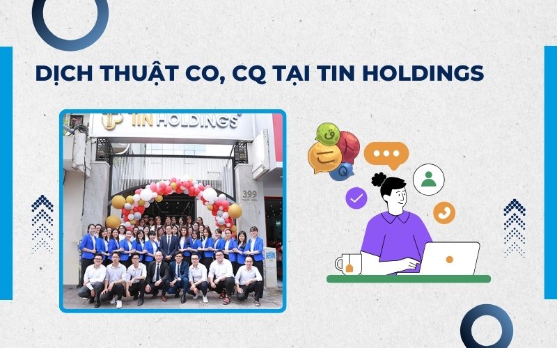 Dịch vụ dịch thuật CO, CQ