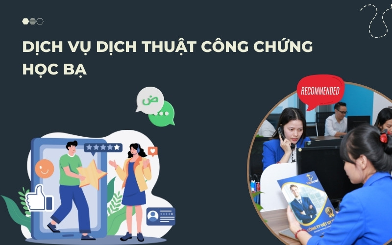 Dịch vụ dịch thuật công chứng học bạ