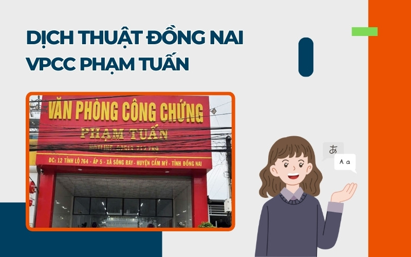 Dịch thuật Đồng Nai Phạm Tuấn