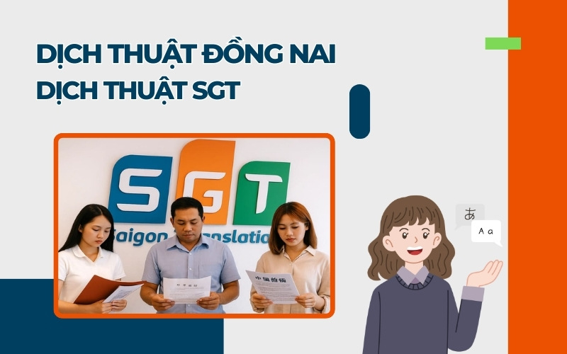 Dịch thuật Đồng Nai SGT