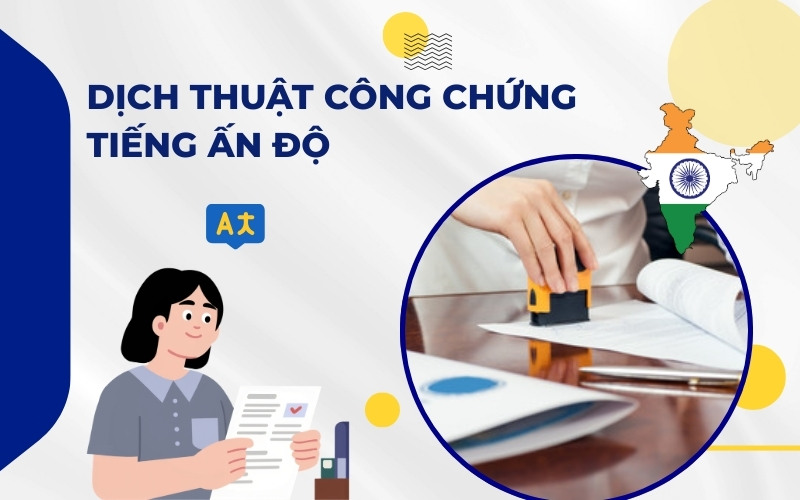 Dịch thuật công chứng tiếng Ấn