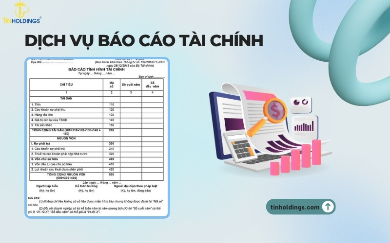 Dịch vụ báo cáo tài chính