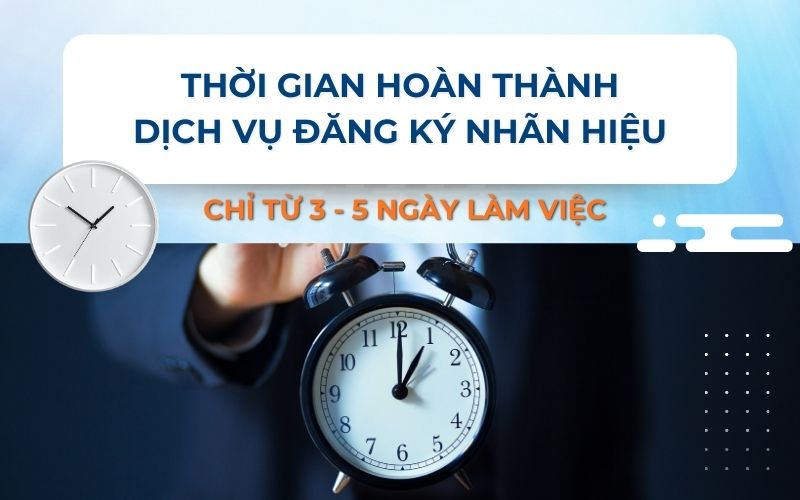 Thời gian hoàn thành dịch vụ bảo hộ nhãn hiệu tại TIN Holdings