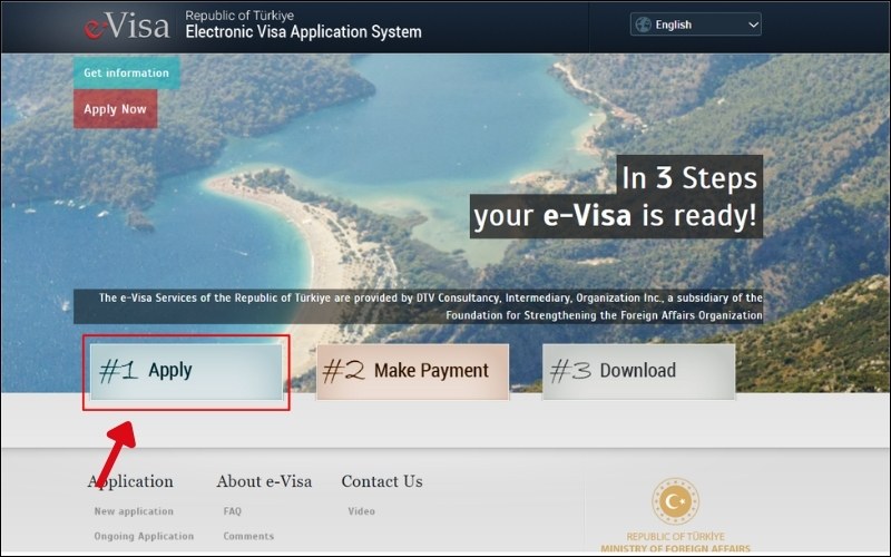 Chọn Apply E visa Thổ Nhĩ Kỳ