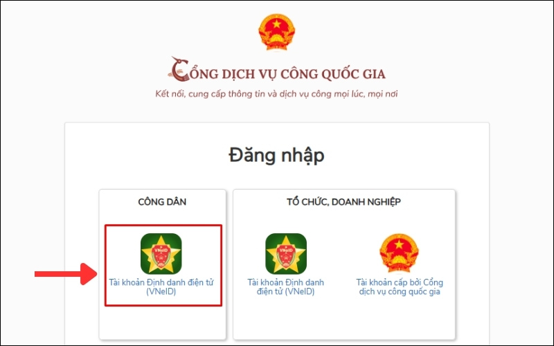 Tài khoản công dân