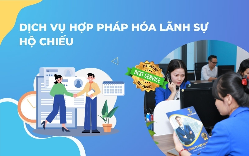 Dịch vụ hợp pháp hóa lãnh sự hộ chiếu