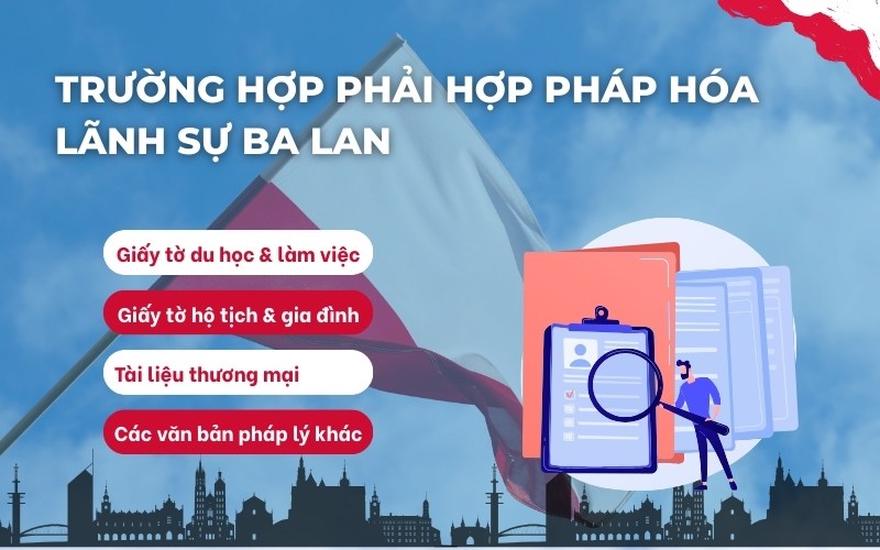 Trường hợp hợp pháp hóa lãnh sự Ba Lan