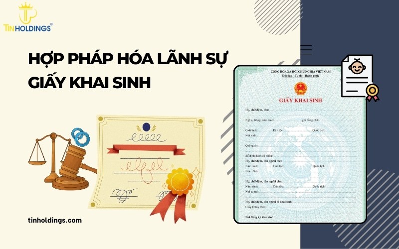 Hợp pháp hóa lãnh sự giấy khai sinh