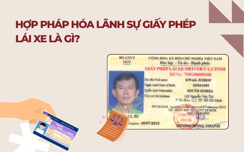 Hợp pháp hóa lãnh sự giấy phép lái xe là gì