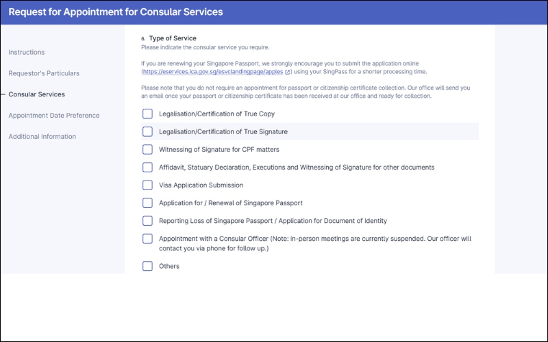 Chọn dịch vụ hợp pháp hóa lãnh sự Singapore