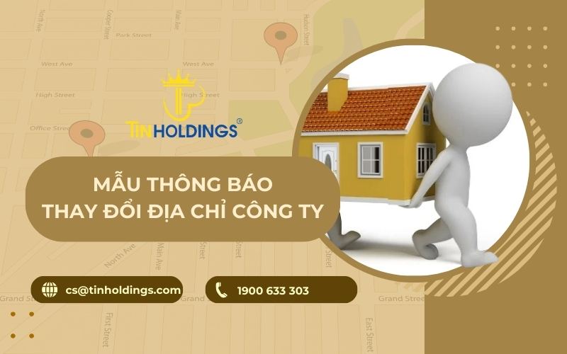 Mẫu thông báo thay đổi địa chỉ công ty gửi cơ quan Thuế