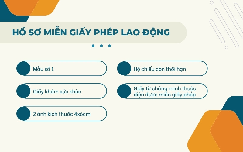 Hồ sơ miễn giấy phép lao động