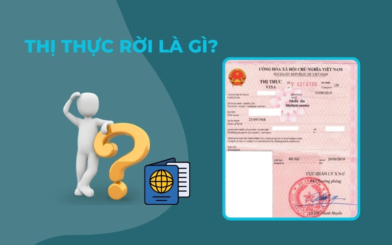 Thị thực rời là gì?