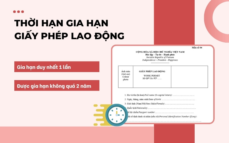 Gia hạn giấy phép lao động