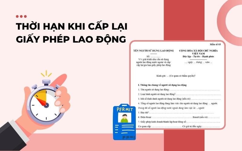 Cấp lại giấy phép lao động