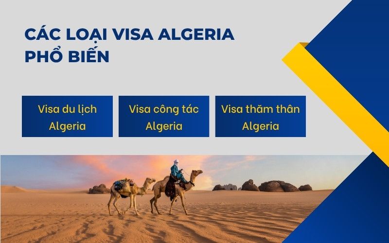 Các loại visa Algeria