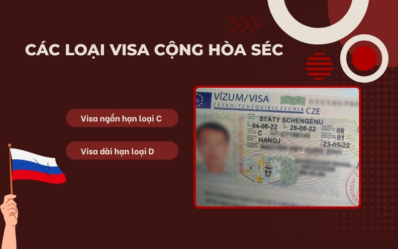 Các loại visa Cộng Hòa Séc