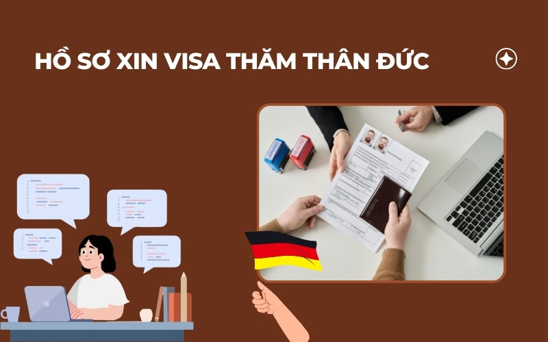 Hồ sơ visa thăm thân Đức