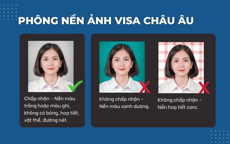 Phông nền ảnh visa Châu Âu