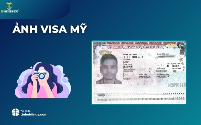 Ảnh visa Mỹ