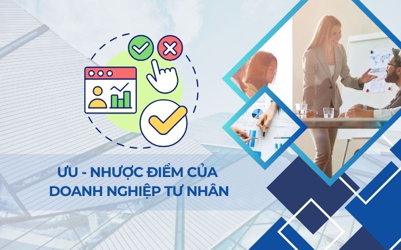 Ưu điểm và nhược điểm của loại hình doanh nghiệp tư nhân
