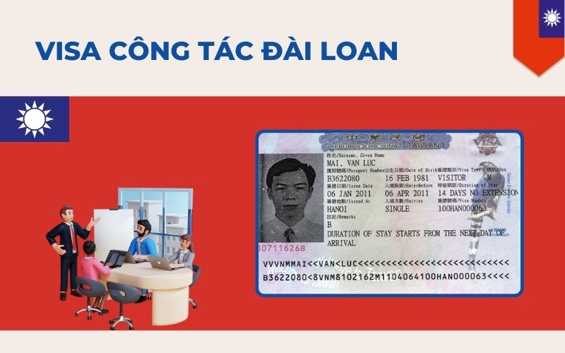 Visa công tác Đài Loan