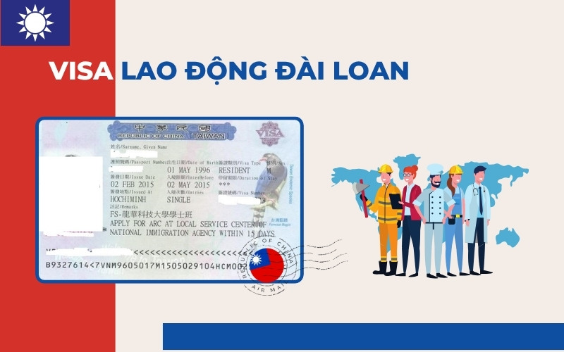 Các loại visa Đài Loan lao động